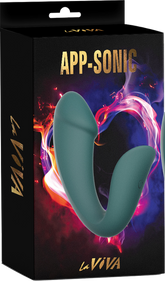 La Viva App Sonic 10 Function App Controlled G Spot Vibrator Teal G-Spot Vibrators